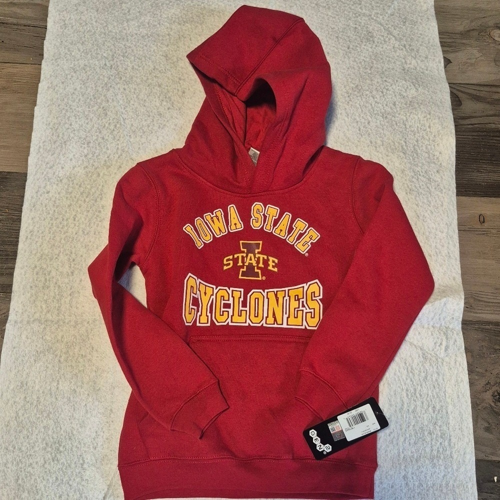Iowa State Cyclones Red Hoodie Kids 8